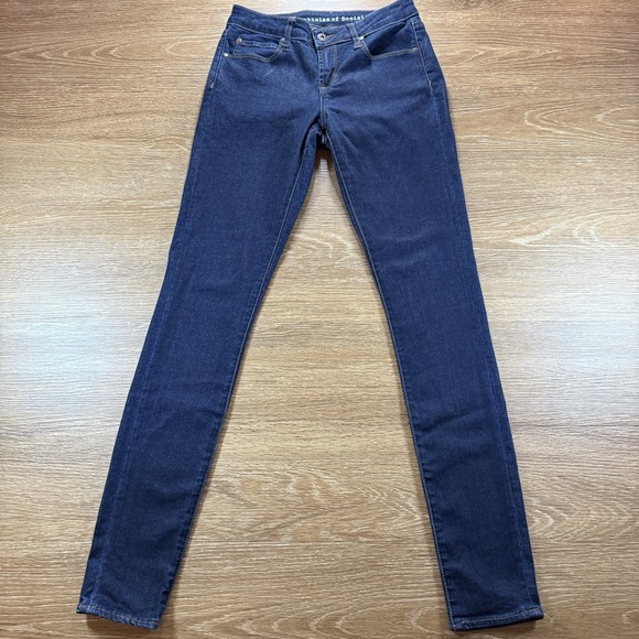 Articles Of Society Denim - Articles of Society Women's Skinny Jeans Size 24 Dark Wash Stretch Denim